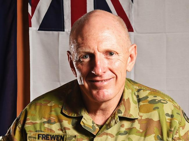 Major General John Frewen- Commander JTF633. Picture: Zak Simmonds