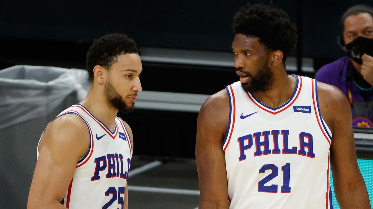 NBA news 2021: Joel Embiid rubbishes Ben Simmons trade rumours ...