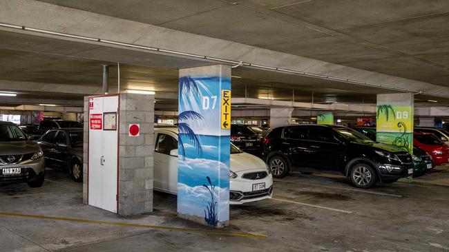 The Bruce Bishop carpark in Surfers Paradise. Picture: Jerad Williams