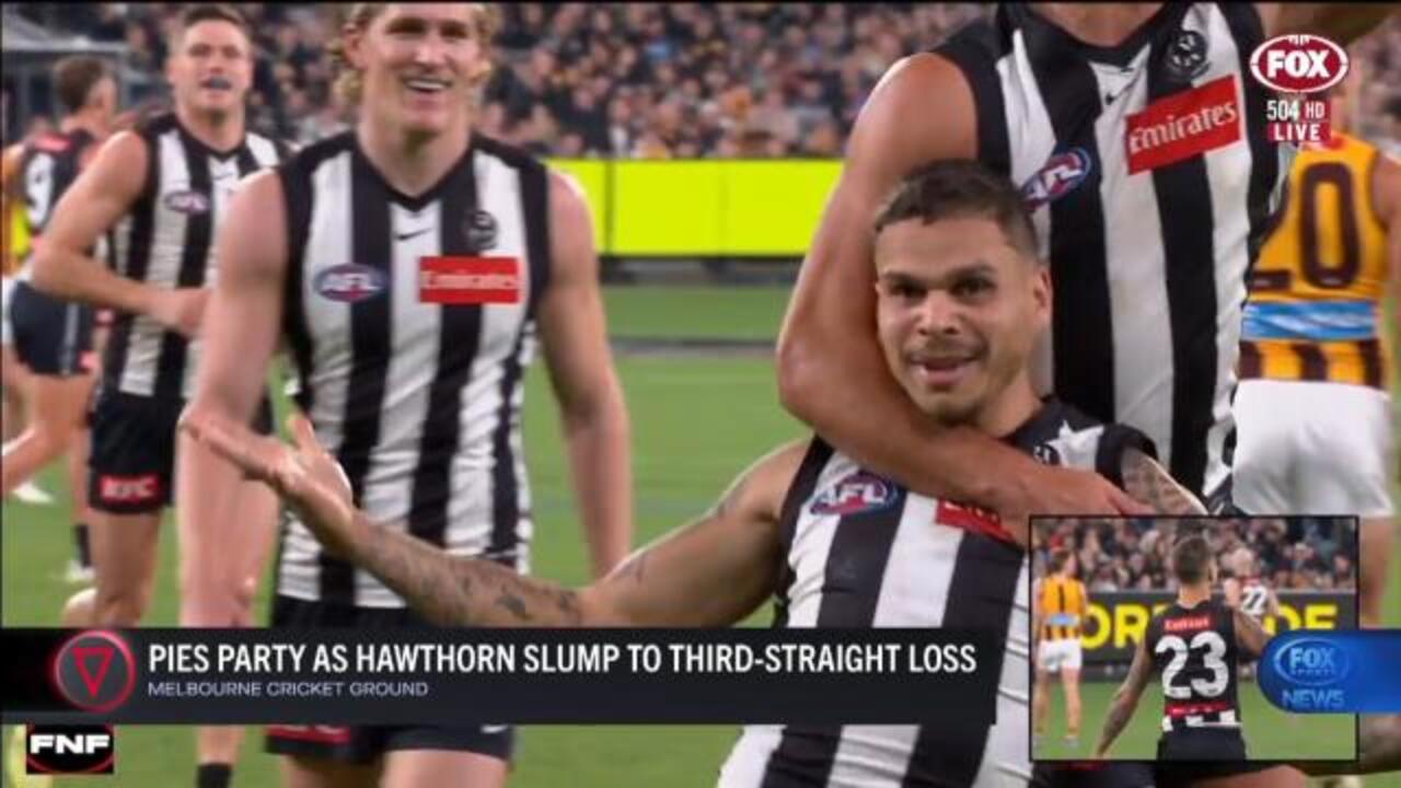 Pies masterclass too much for Hawks