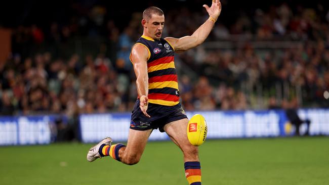 Taylor Walker won’t play against Geelong. Picture: James Elsby/AFL Photos via Getty Images