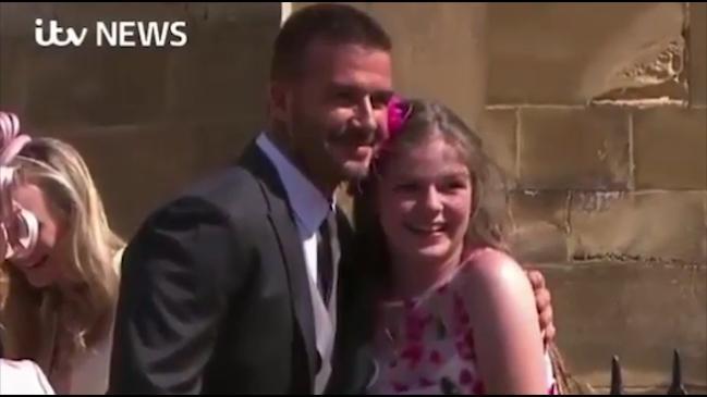 Manchester bombing survivor thrilled to meet David Beckham at Royal Wedding