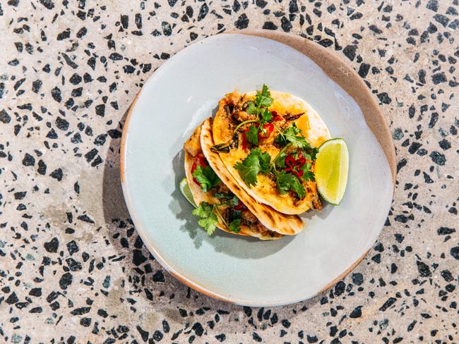 The 'Governor’s Taco XO' at Calita in Bondi. Photography: Kitti Gould.