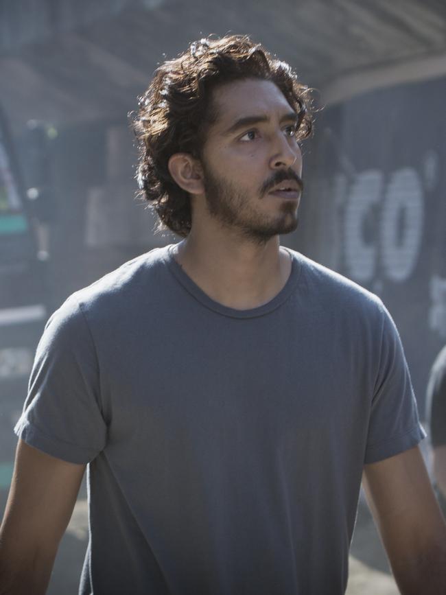 Dev Patel in the movie, <span id="U32351329009hlD" style="font-weight:normal;font-style:italic;">Lion</span>.