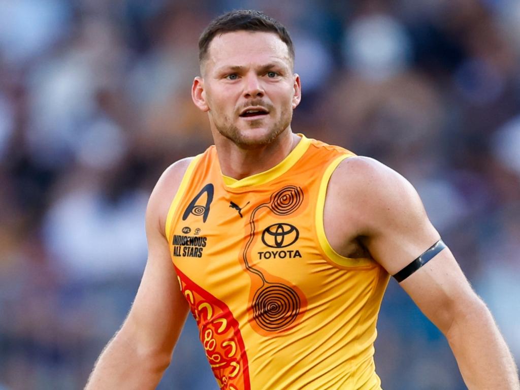 May represented the Indigenous All Stars on Saturday night. Picture: Dylan Burns/AFL Photos via Getty Images