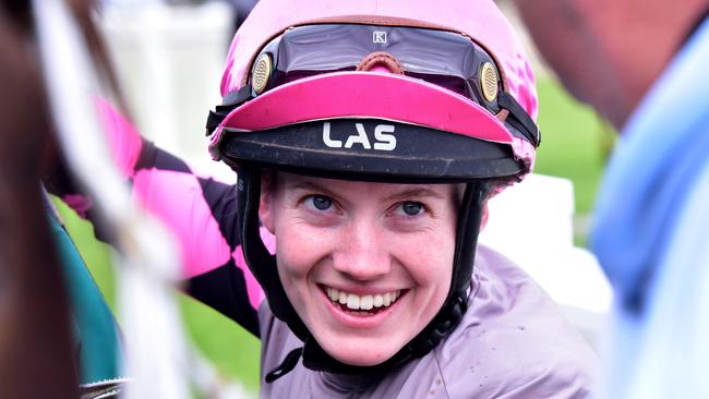 Apprentice jockey Mikaela Claridge was killed when she fell from a horse at Cranbourne Racecourse. Picture: Getty Images