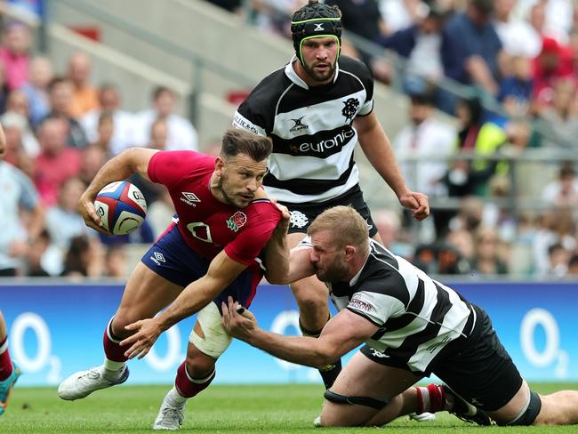Danny Care, seen here in action during the Barbarians clash at Twickenham, has made the England squad bound for Australia. Picture: David Rogers/Getty Images