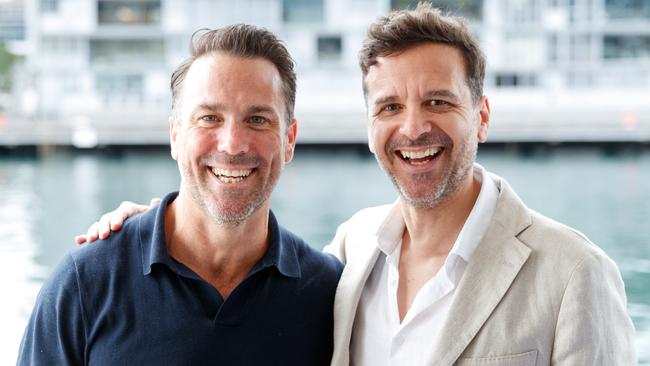 Slyp co-founders Paul Weingarth and Spiro Rokos say the RBA’s review into credit card surcharges has made the market ripe for disruption. Picture: Max Mason-Hubers.