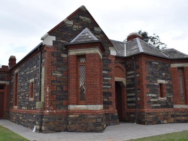 Heritage listed gatehouse to go as part of a Fullarton Road upgrade. Government says the gatehouse is unlikely to move without crumbling and will save 18 houses having to go. Picture: SA Government