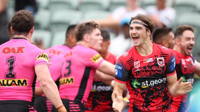 Part-time plumber Cody Ramsey will make his NRL debut against the Raiders. Picture: Gary Day/NRL Photos