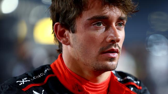 Charles Leclerc said the Qatar Grand Prix was the toughest race of his career. Picture: Getty Images