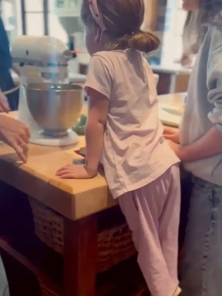 Princess Lilibet gets involved in the process. Picture: meghan/Instagram