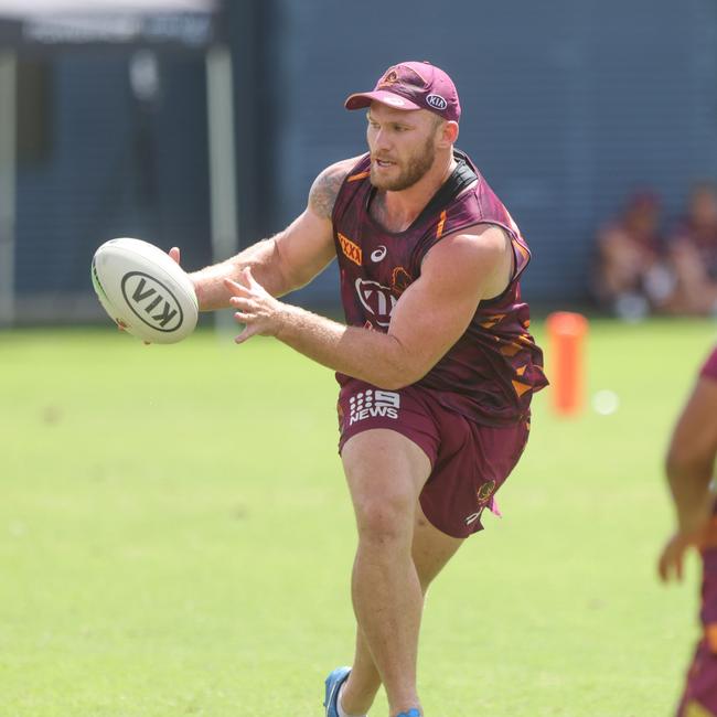 Matt Lodge has been missed by the Broncos. Picture: Peter Wallis