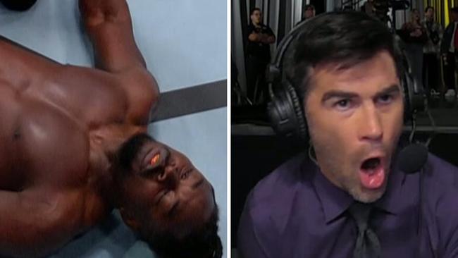 Cesar Almeida shocked commentators with a huge knockout of Abdul Razak Alhassan.