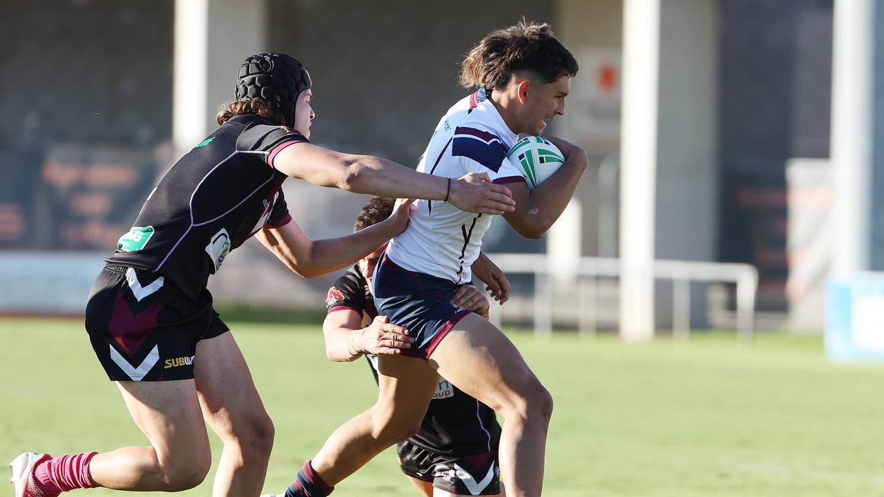 Ipswich SHS’s Caleb Jackson. Picture: Liam Kidston.