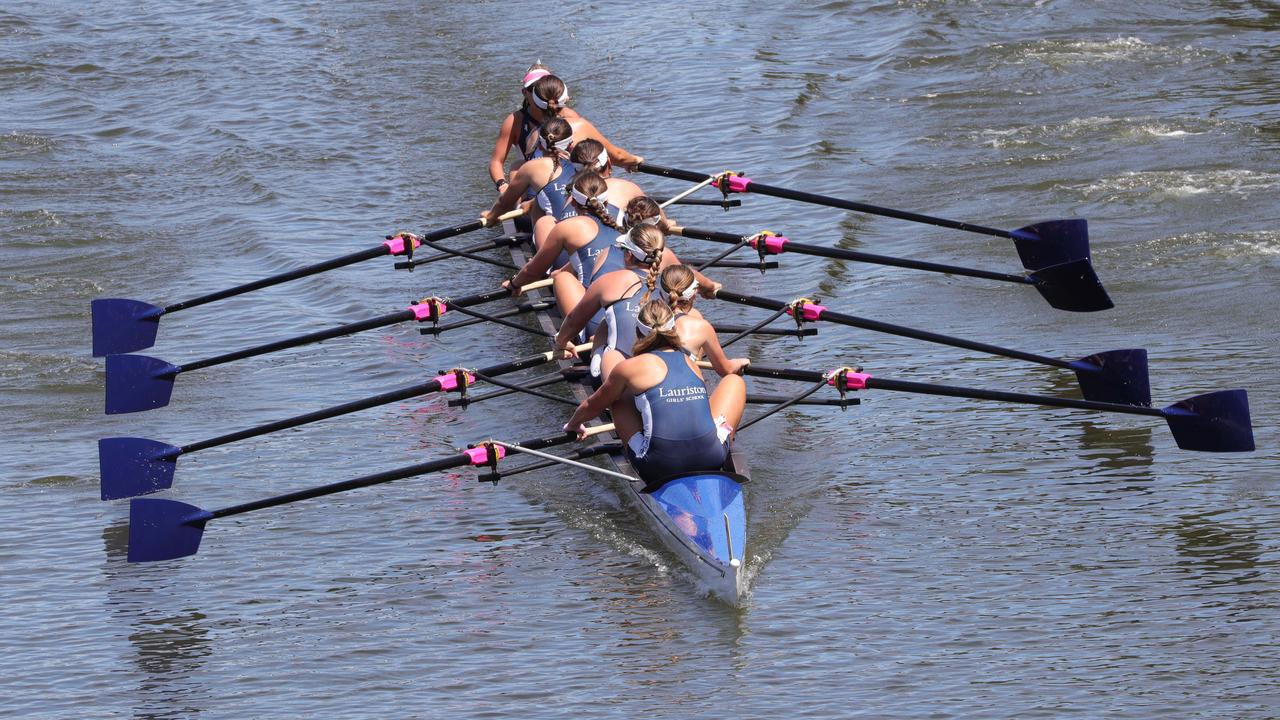 144th Barwon Regatta: Rowing 8s Lauriston Picture: Mark Wilson