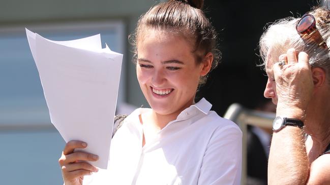 Meg Christensen leaves court. Picture: AAP