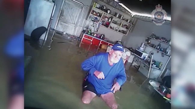 Hardy 79-year-old North Queenslander rescued from flooded home