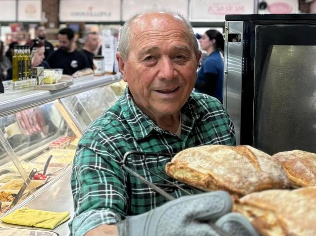 Customers line up for panini at Bossley Park General Store and Deli. Picture: Facebook