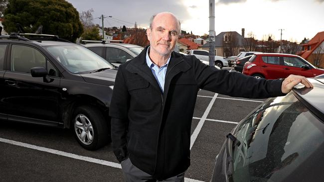 North Hobart Traders Association president John Kelly. Picture: SAM ROSEWARNE