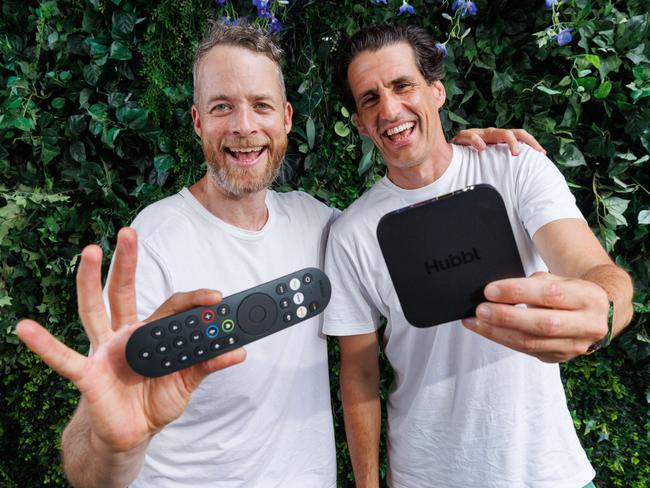 Popular duo Hamish and Andy have joined with Foxtel to promote Hubbl. Picture: NCA NewsWire / David Swift