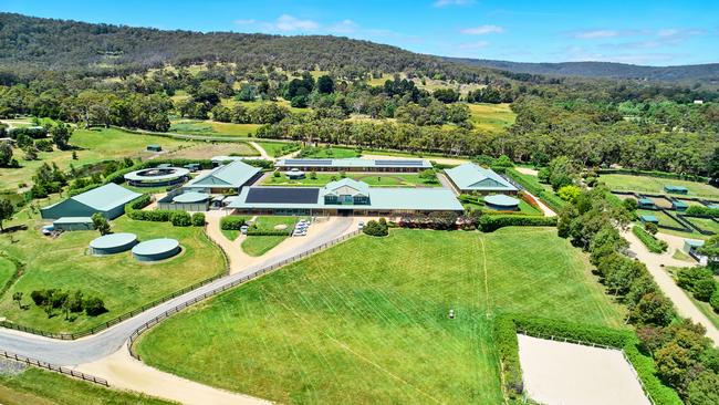 Racing trainer Lloyd Williams’ spectacular Macedon Lodge is expected to fetch more than $20m