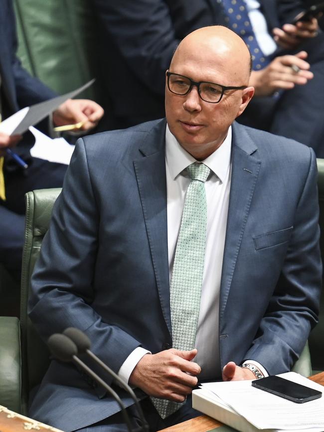 Peter Dutton. Picture: NCA NewsWire / Martin Ollman