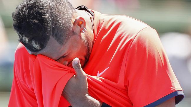 Nick Kyrgios says he was “in some really bad places” mentally last year.