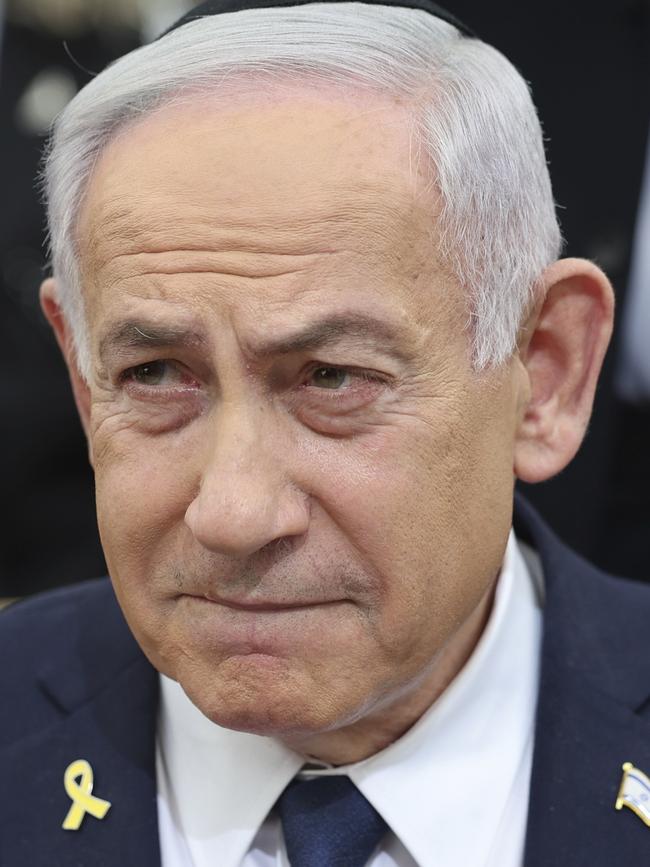 Israeli Prime Minister Benjamin Netanyahu. Picture: Abir Sultan/Pool Photo via AP