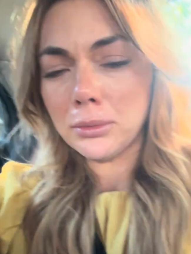 The reality star shared the clip on TikTok after the dinner party.