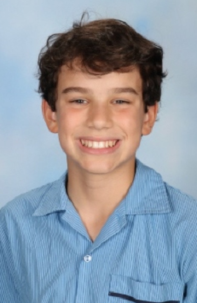 Kawana Waters State College Primary School vice-captain Charlie Hibbert