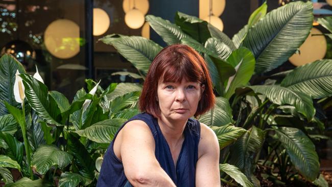 University of Queensland Professor Fiona Simpson talking about how difficult it is to secure funding each year. Picture: Brad Fleet