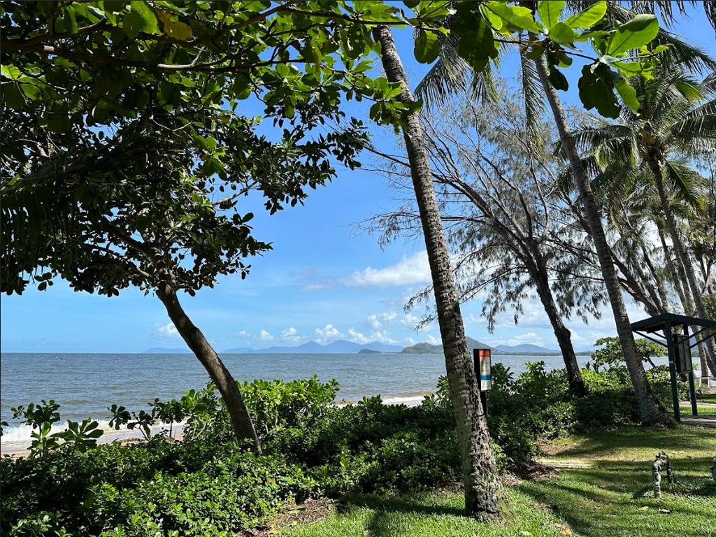 Palm Cove in Far North Queensland in the days after the floods. Picture: Tanya French