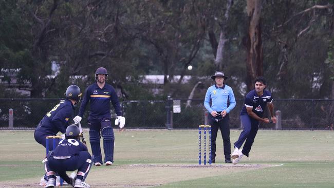 Arjun Sehrawat has excelled for Geelong after coming back into the first grade. Picture: Carey Neate.