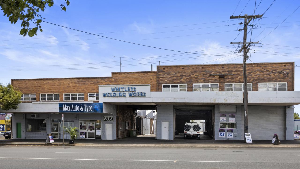 FOR SALE: A large industrial, retail and residential property on James Street in the Toowoomba CBD could be converted into a new mixed-use development.