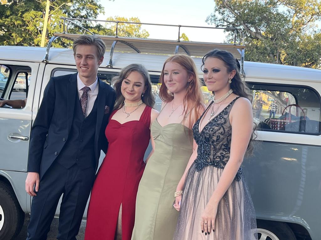 The students of Maryborough State High School celebrate their formal.