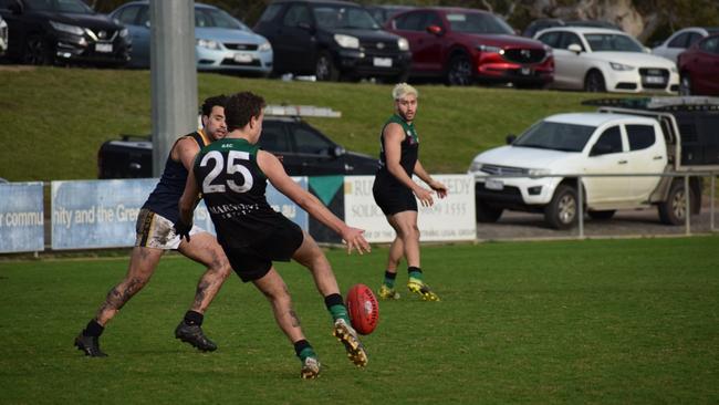 Jonathan Keratianos in action on Saturday. Photo: Greenvale/Facebook.