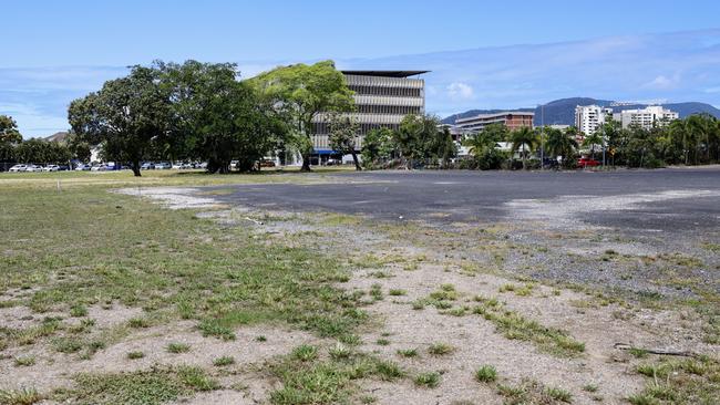 Vacant land owned by James Cook University will be used, in part, for Cairns Tropical Enterprise Centre. Picture: Brendan Radke