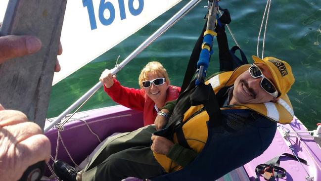 You don’t need any experience to take part in Mornington Yacht Club’s Sailability program.