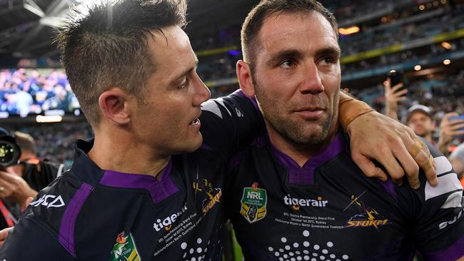 Cooper Cronk and Cameron Smith both made David Middleton’s NRL Team of the Year.