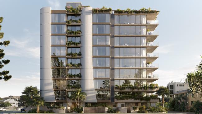 Artist impression of Cote Palm Beach, a nine-storey tower pitched by Steer Developments