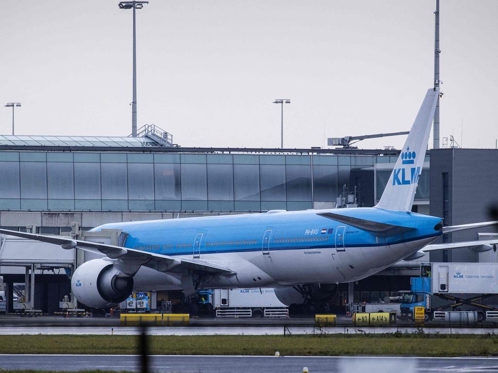 Dutch health authorities said that 61 passengers aboard two KLM flights from South Africa tested positive for Covid-19 and the results were being examined for the new Omicron variant. Picture: Sem van der Wal/AFP