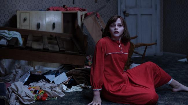 Scene from the horror film The Conjuring 2. Roadshow Films Warner Bros.