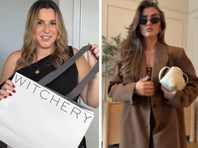 Outrageous sale on Witchery winter favourites. Picture: TikTok @lilhargreaves @emilyrosemoloney