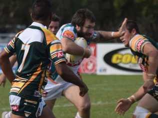 Macksville veteran Aaron Wood is one player who would not be eligible to represent Group 2 or North Coast Dolphins in the revamped CRL Under-23 Country Championships competition. Picture: Emily Burley