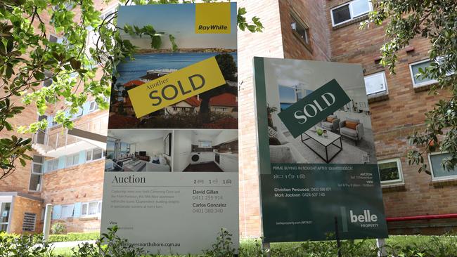 SYDNEY, AUSTRALIA - NewsWire Photos November 3, 2021: Generics stock photos of housing and real estate signage. Picture: NCA NewsWire / David Swift