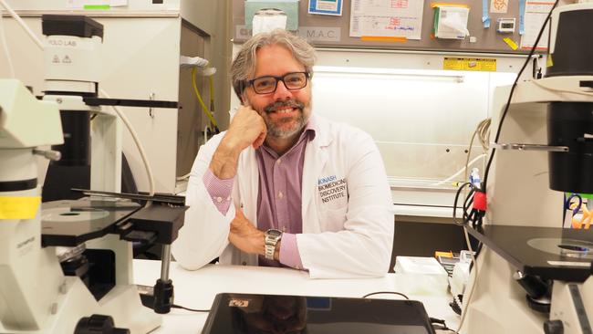 Monash University’s Jose Polo, who led the breakthrough research on human embryos.