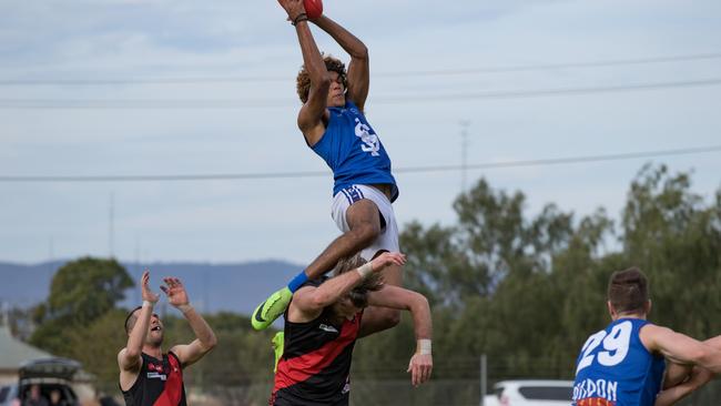 Scrutton emerges from the stratosphere. Picture: Ethan Nitz Photography