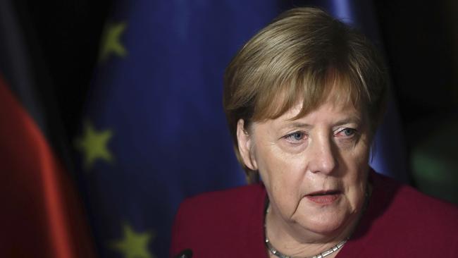 German Chancellor Angela Merkel.