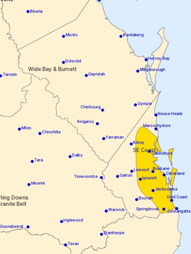 Gold Coast severe thunderstorm warning: Heavy rainfall, roads flooded ...